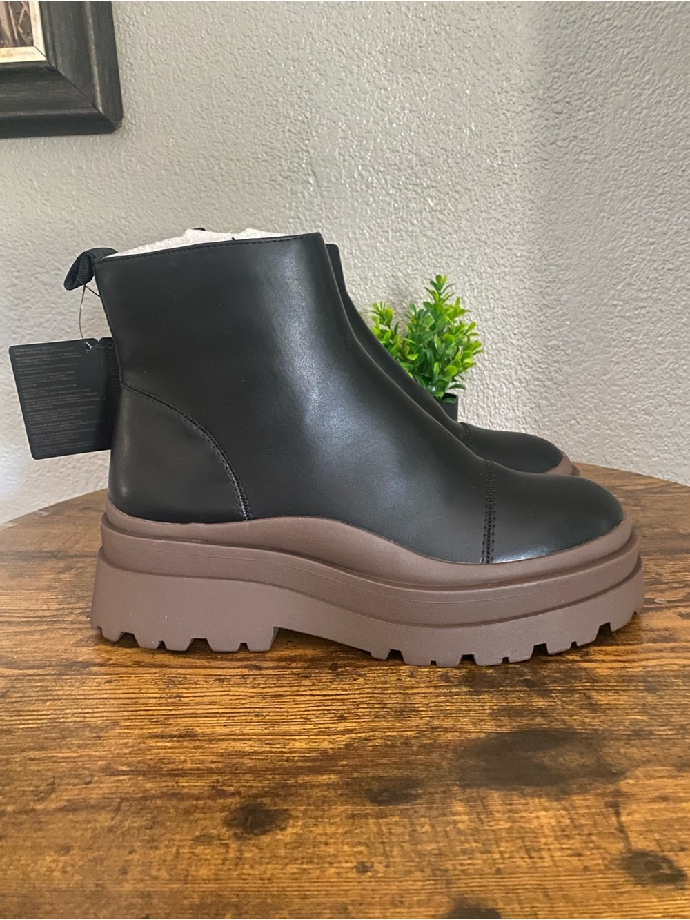 New Forever 21 Chunky Ankle Boots
